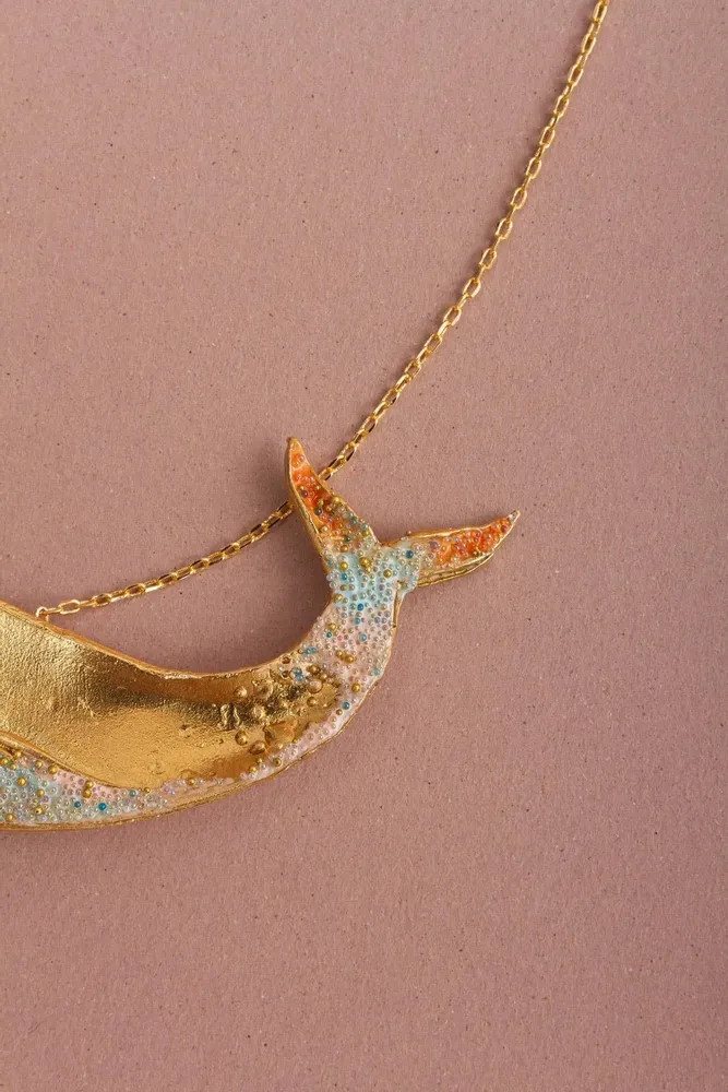 Jewelry - Amalia Whale Necklace - CÂPÂ JEWELRY
