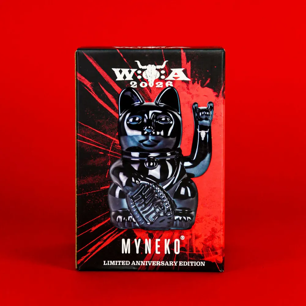 Objets design - Lucky Cat Limited, édition Wacken Open Air 2026 « Helga » - DONKEY PRODUCTS