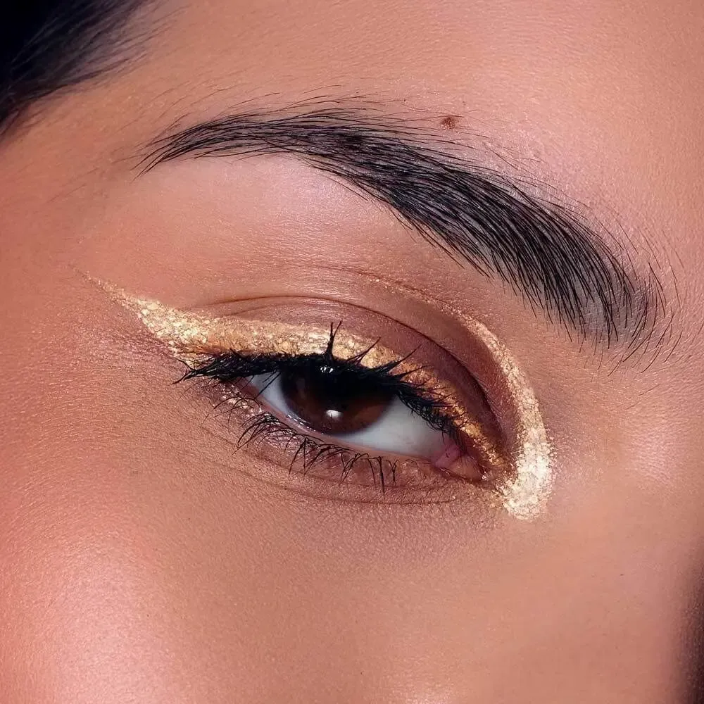 Cosmétiques - Eyeliner Pailleté Or Métallique - SISI LA PAILLETTE
