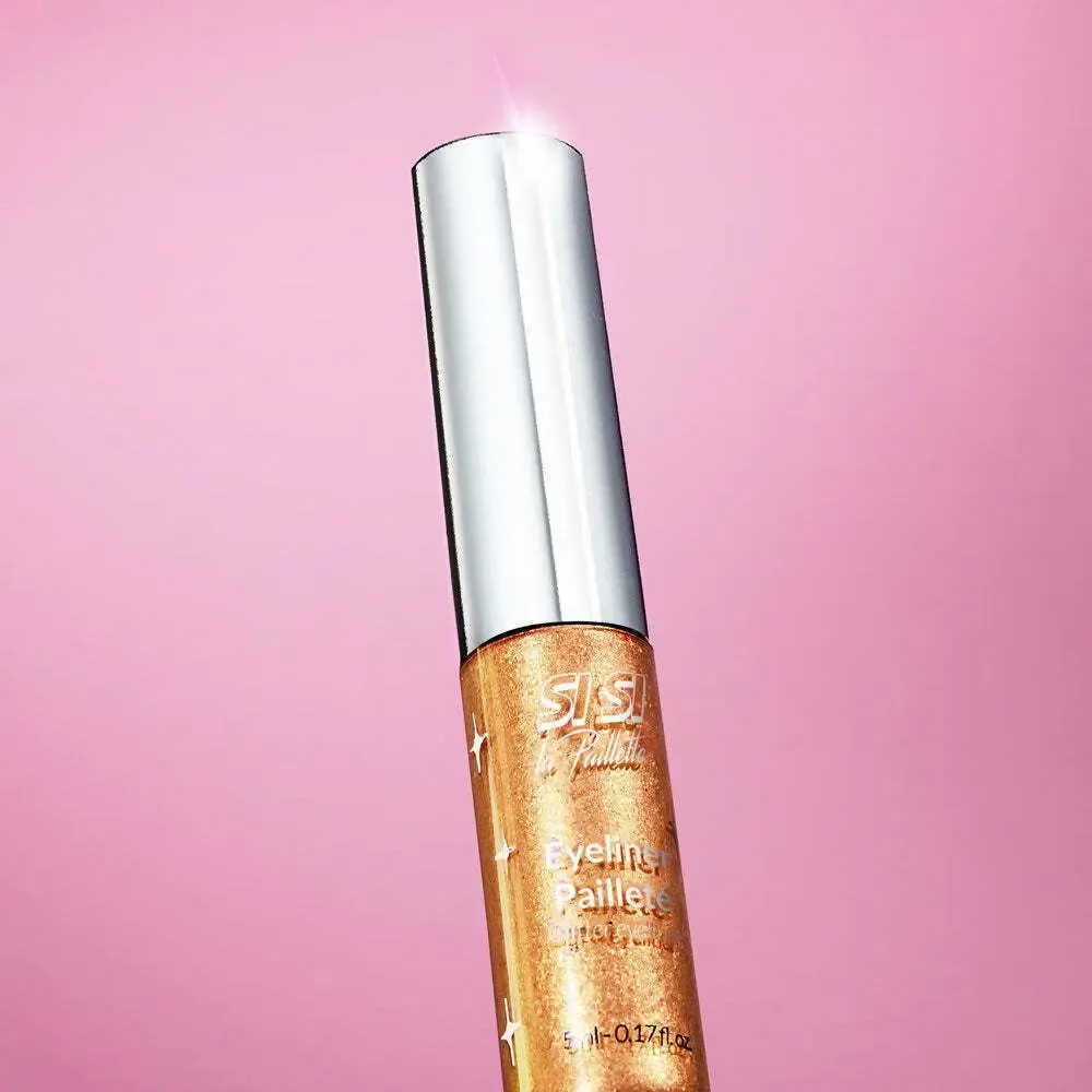 Cosmétiques - Eyeliner Pailleté Or Métallique - SISI LA PAILLETTE