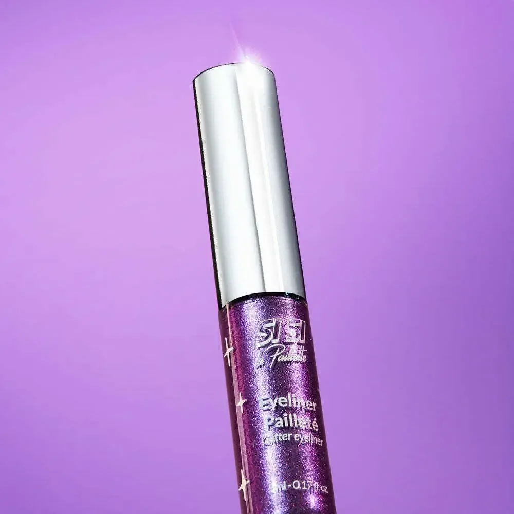 Cosmétiques - Eyeliner Pailleté Violet - SISI LA PAILLETTE