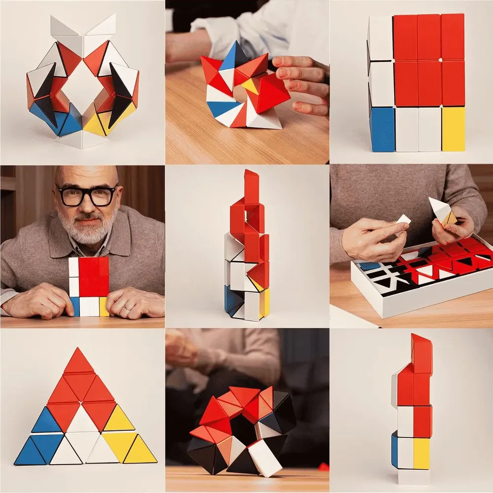 Jouets enfants - Blocs magnétiques "The Style" - TRIDO
