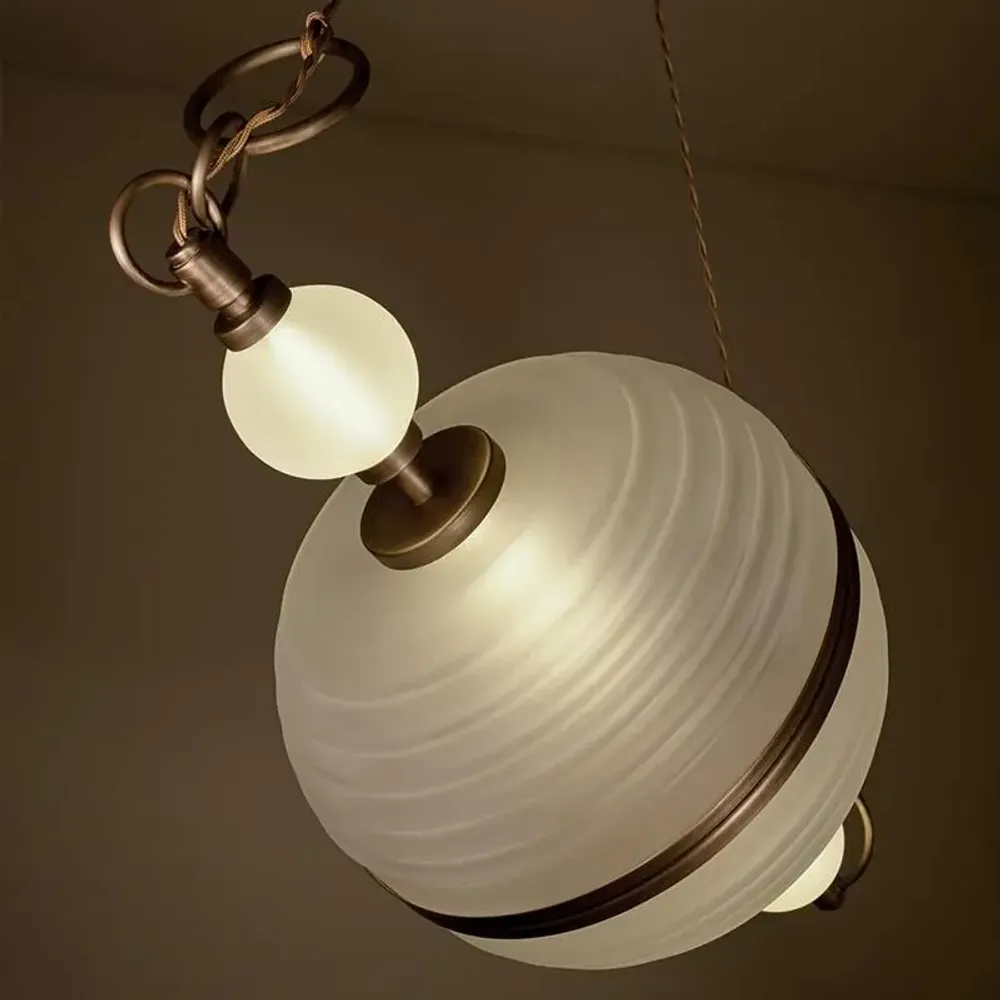 Suspensions - Saturn Suspension Lamp Handmade by Creativemary - CREATIVEMARY