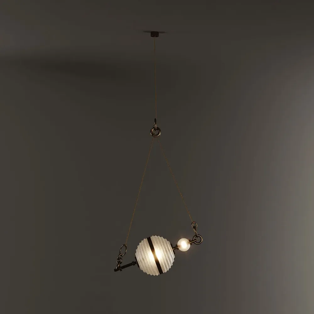 Hanging lights - Saturn Pendant Lamp Handmade by Creativemary - CREATIVEMARY