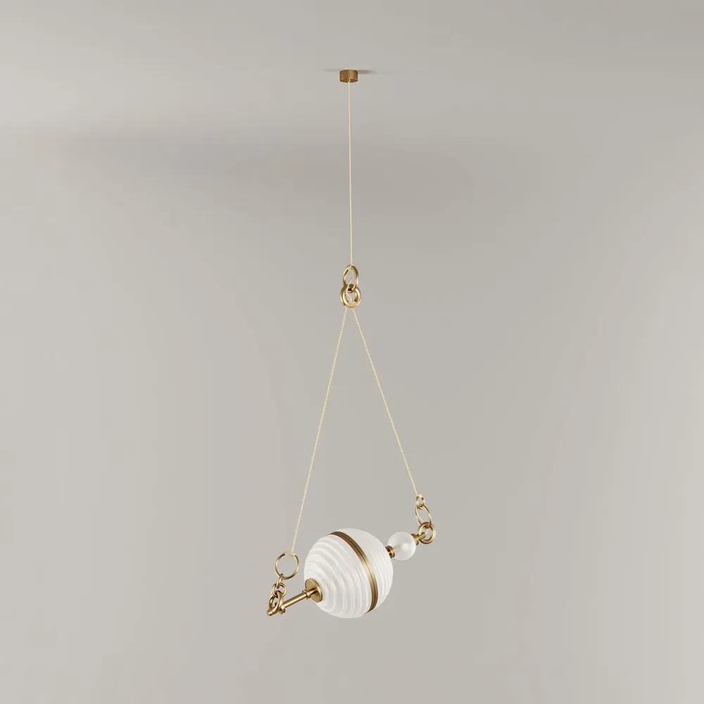 Hanging lights - Saturn Pendant Lamp Handmade by Creativemary - CREATIVEMARY