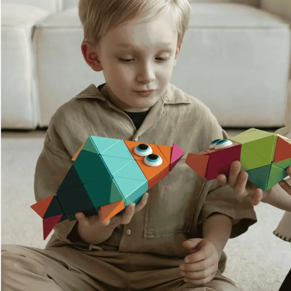 Cadeaux - TRIDO Blocs Magnétiques "Laguna" – 24 pièces - TRIDO