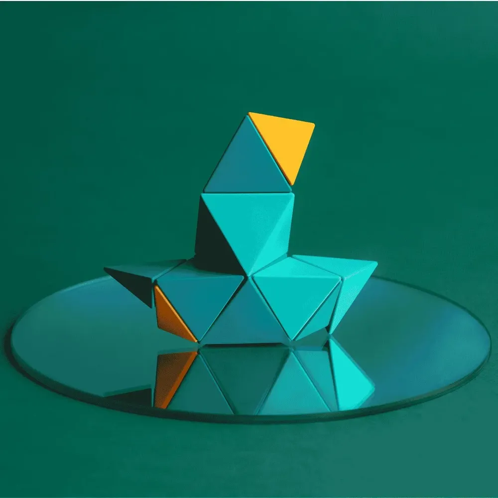 Cadeaux - TRIDO Blocs Magnétiques "Laguna" – 24 pièces - TRIDO