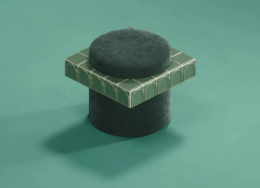 Tabourets - Enigma I Stool Handmade by Malabar - MALABAR