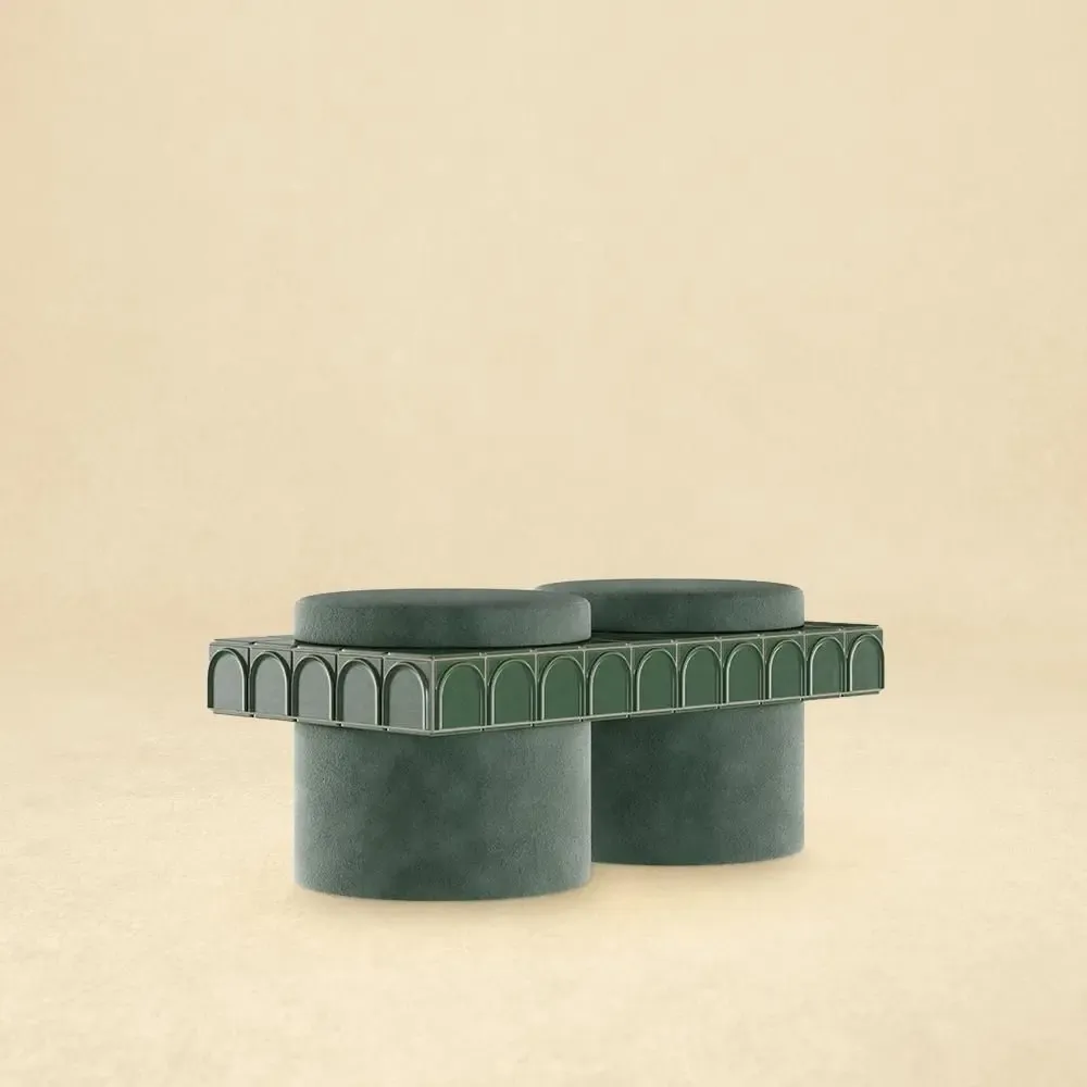 Tabourets - Enigma II Stool Handmade by Malabar - MALABAR