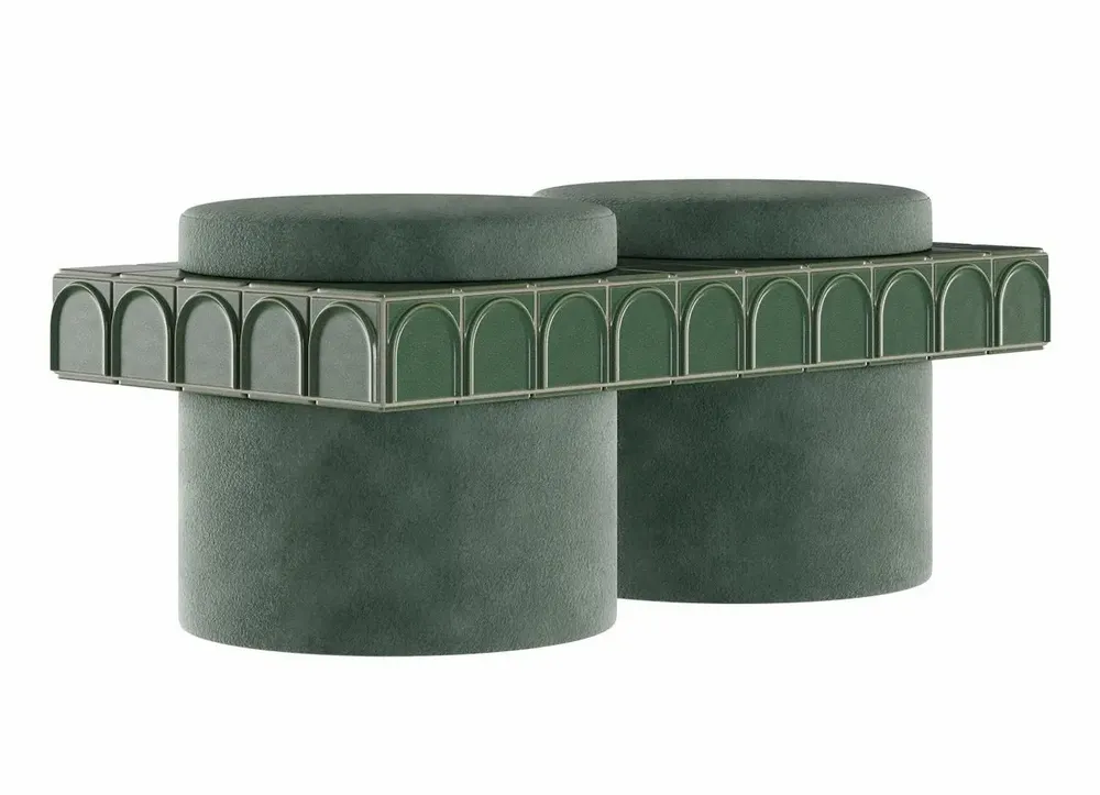 Tabourets - Enigma II Stool Handmade by Malabar - MALABAR