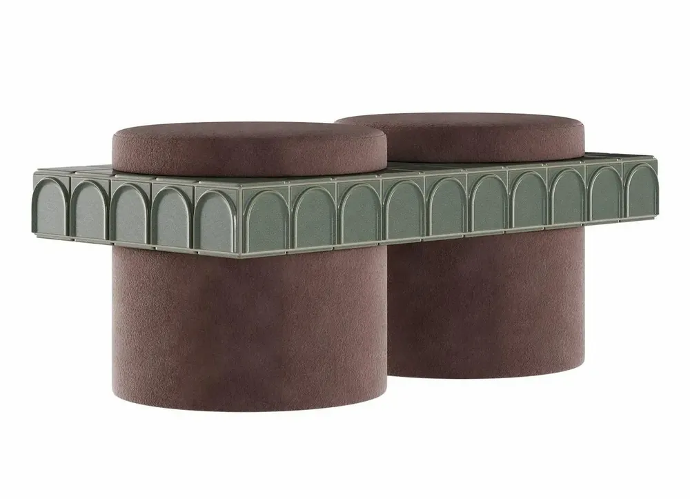 Tabourets - Enigma II Stool Handmade by Malabar - MALABAR