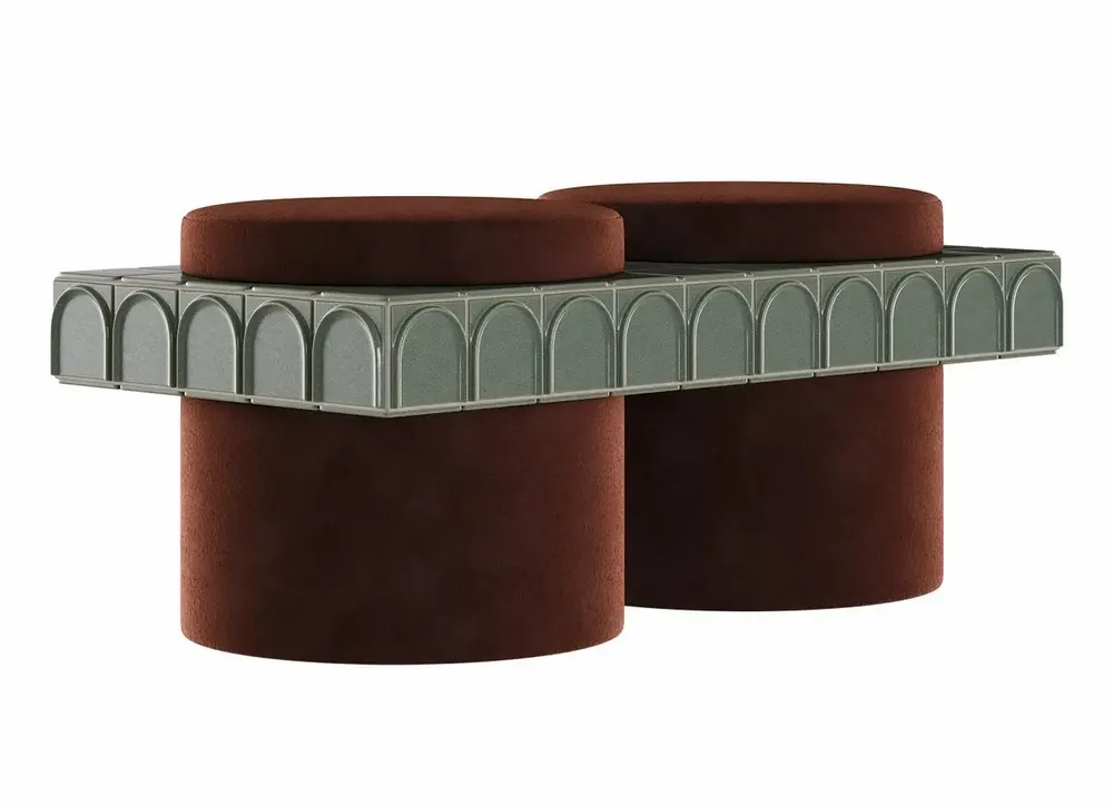 Tabourets - Enigma II Stool Handmade by Malabar - MALABAR