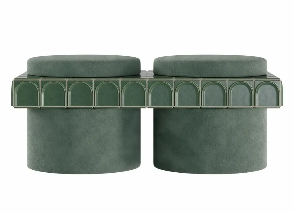 Tabourets - Enigma II Stool Handmade by Malabar - MALABAR