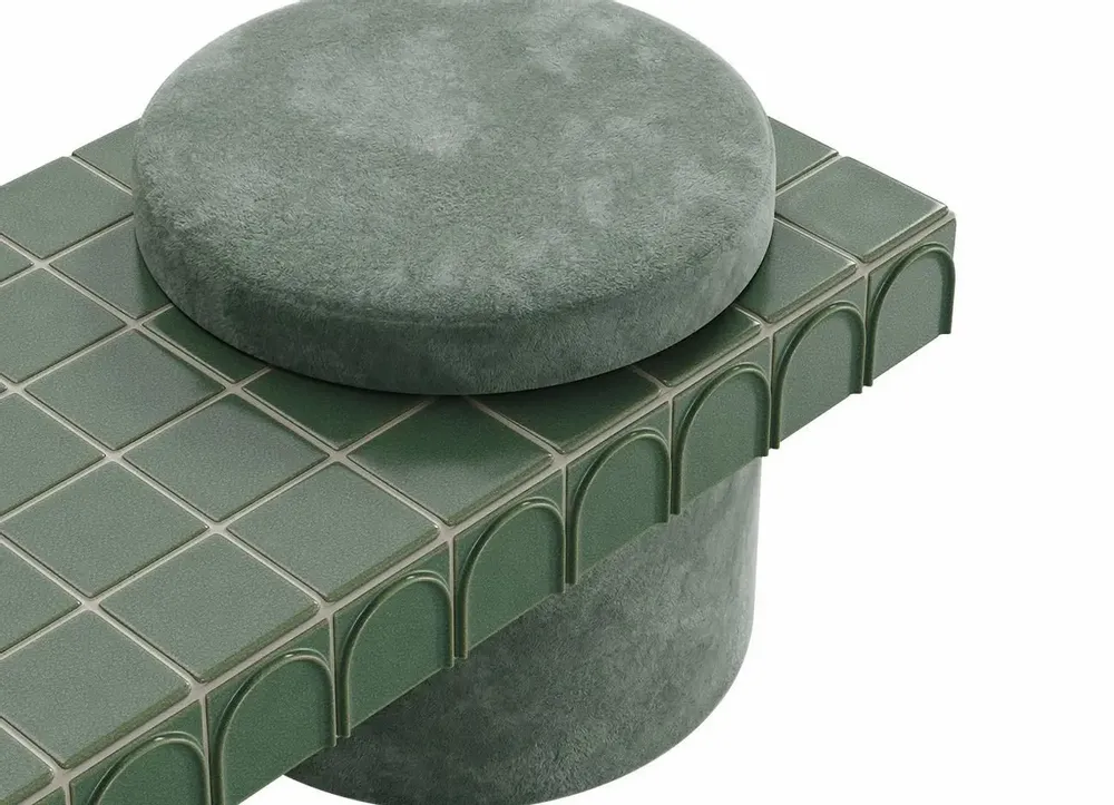 Tabourets - Enigma III Stool Handmade by Malabar - MALABAR