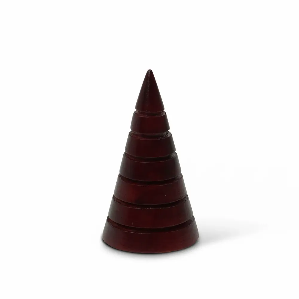Autres décorations de Noël - Sapins de Noël en bois d'acacia fraisé - KINTA