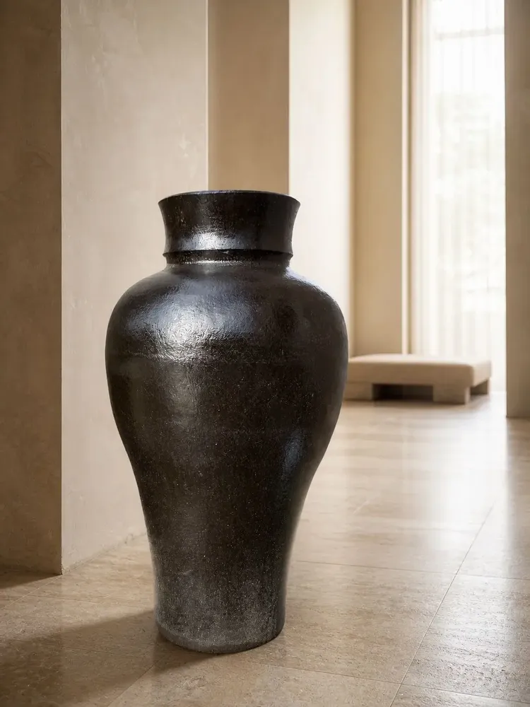 Flower pots - AMPHORA III – Monumental Contemporary Glazed Amphora - CERAMIC FACTORY