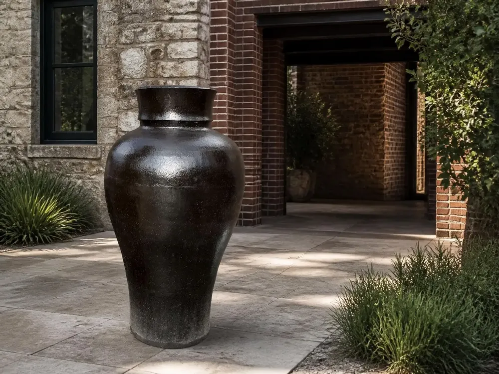 Flower pots - AMPHORA III – Monumental Contemporary Glazed Amphora - CERAMIC FACTORY