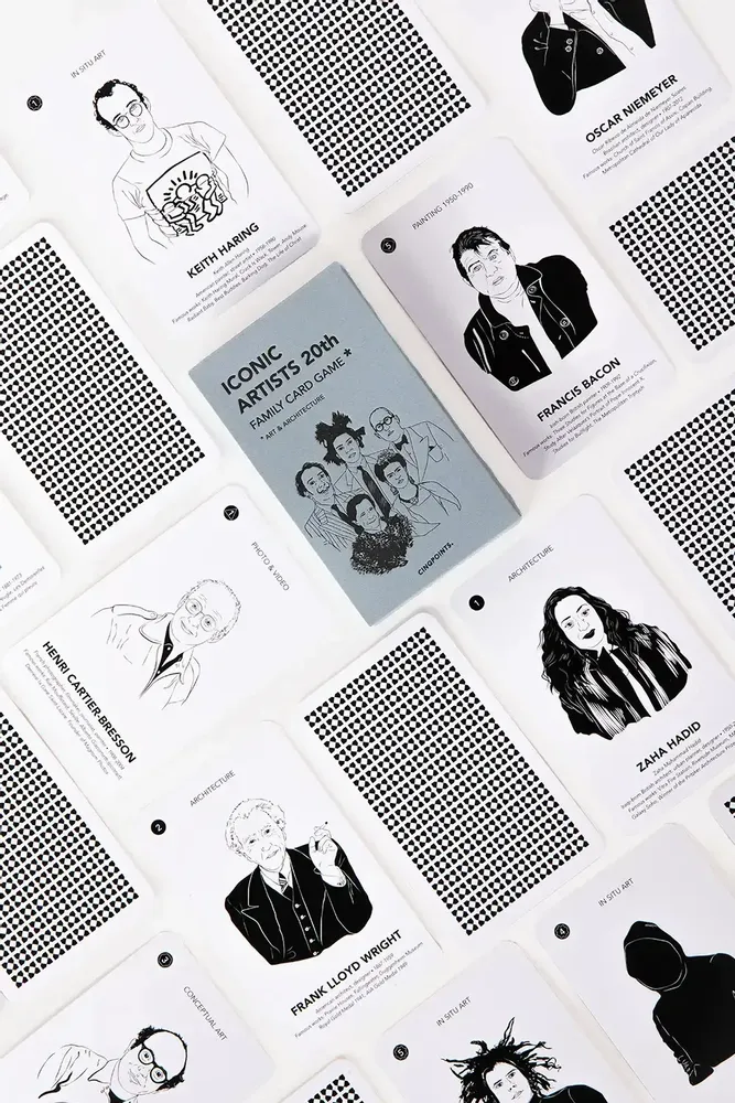 Gifts - Iconic Artists 20th Century - CINQPOINTS