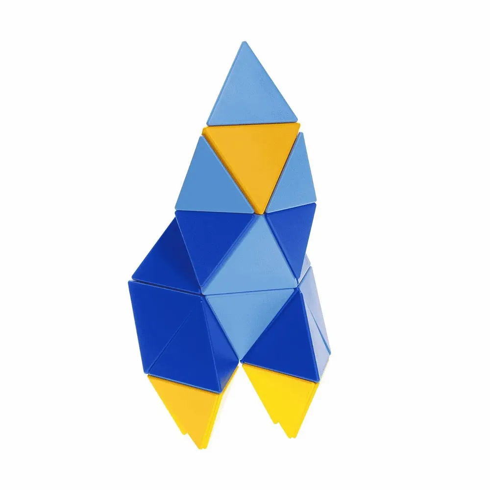 Jouets enfants - TRIDO Blocs Magnétiques "Sky" – 24 pièces - TRIDO