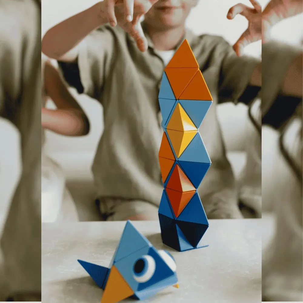 Jouets enfants - TRIDO Blocs Magnétiques "Sky" – 36 pièces - TRIDO