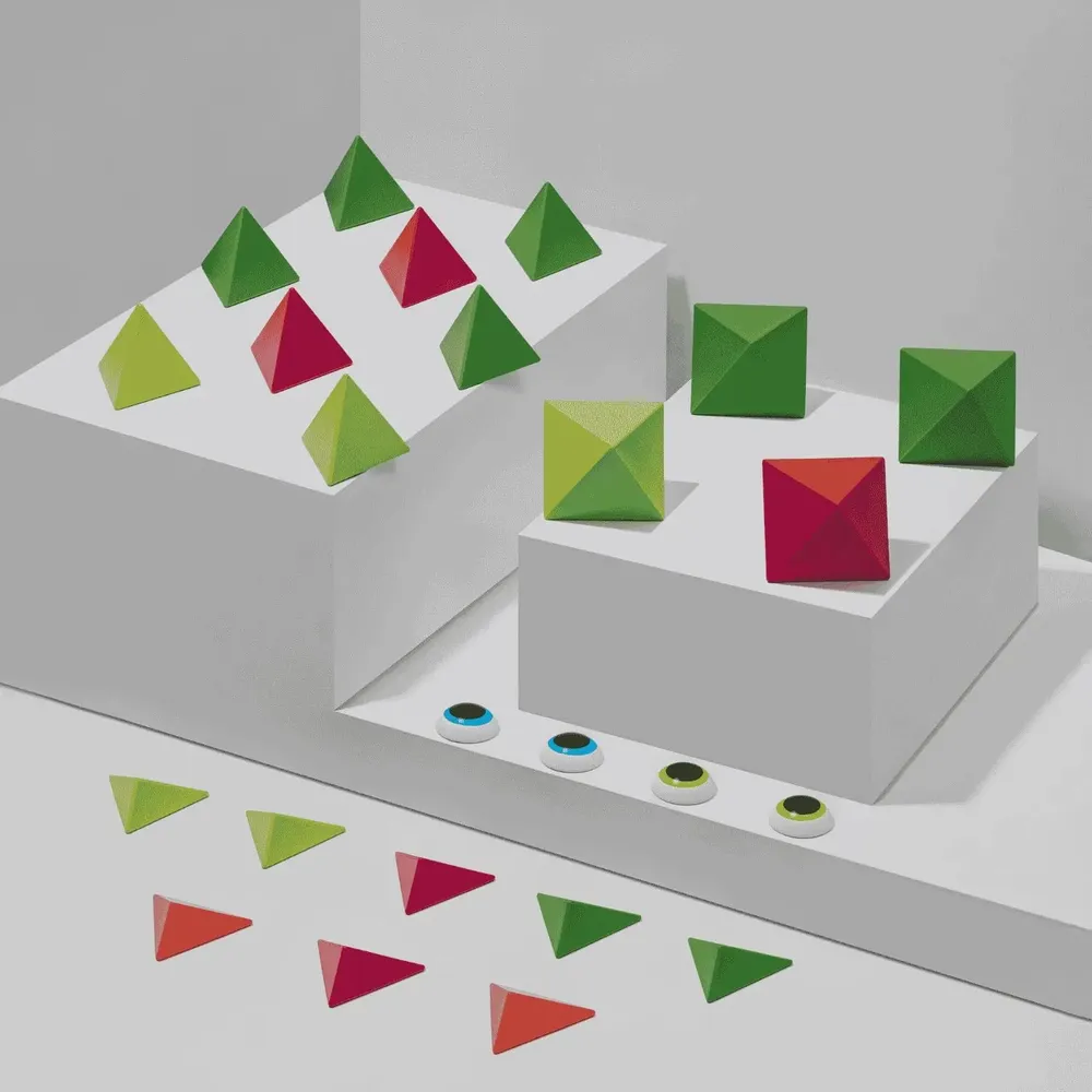 Jouets enfants - TRIDO Blocs Magnétiques "Jungle" – 24 pièces - TRIDO