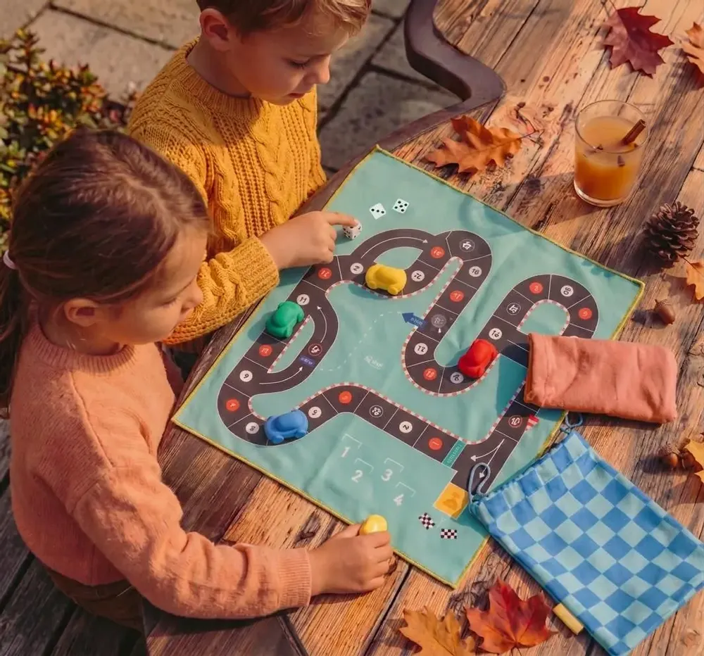 Jeux enfants - Pole Position – Jeu nomade 2 en 1 - QUUT TOYS