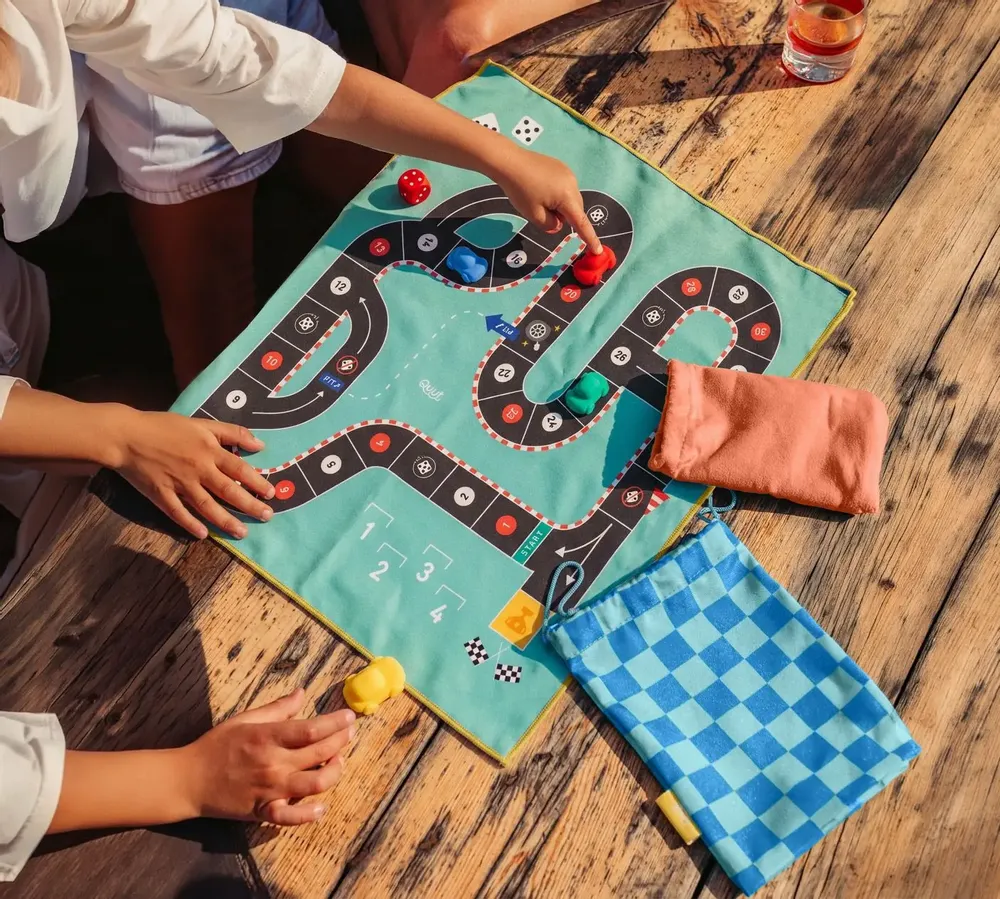 Jeux enfants - Pole Position – Jeu nomade 2 en 1 - QUUT TOYS