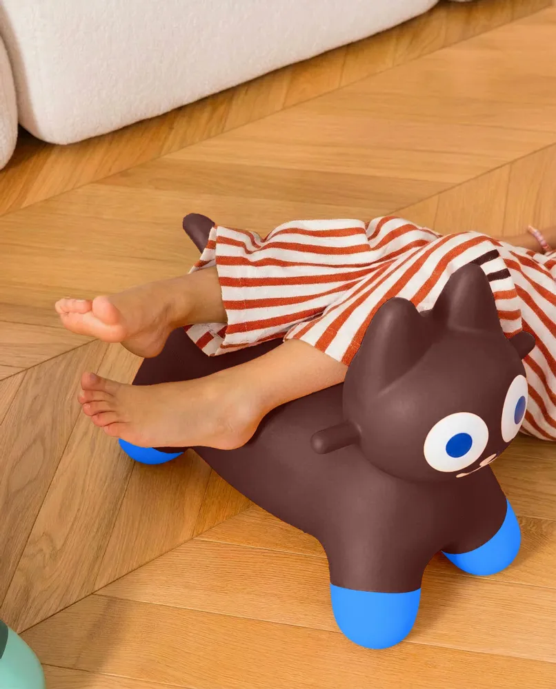 Jouets enfants - Hoppi Chat – Animal sauteur gonflable - QUUT TOYS