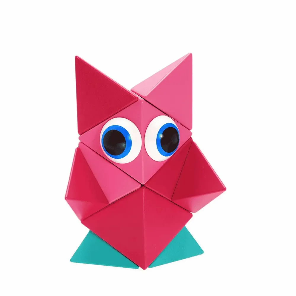 Jouets enfants - TRIDO Blocs Magnétiques "Flamingo" – 12 pièces - TRIDO