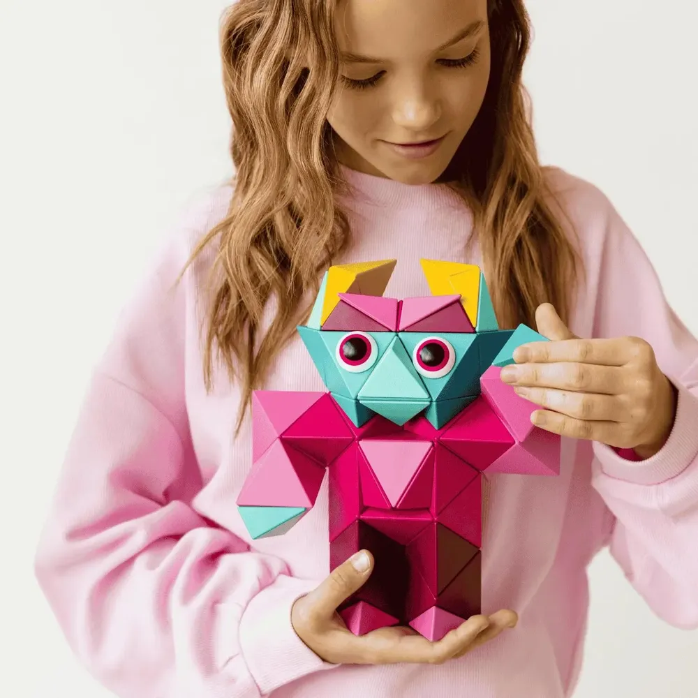Jouets enfants - TRIDO Blocs Magnétiques "Flamingo" – 36 pièces - TRIDO