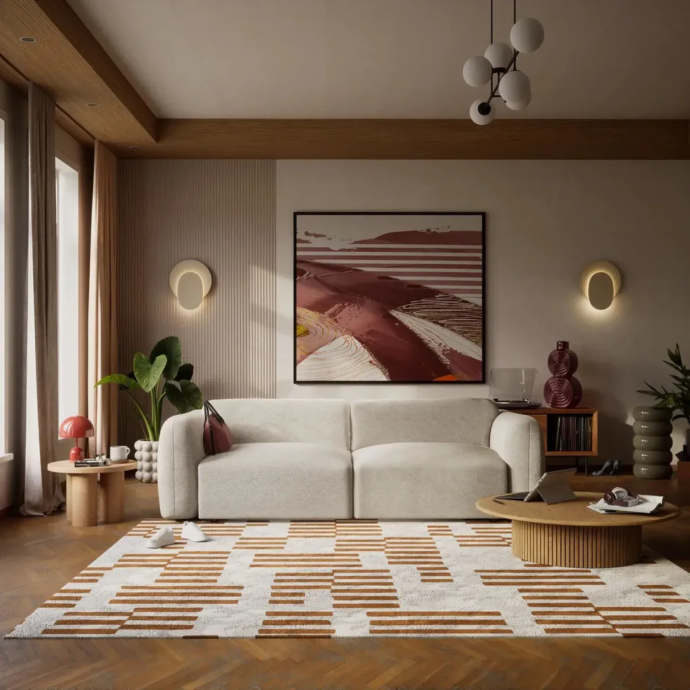 Sofas - 3-Seater Sofa Bed NORREBRO - Beige - CITY SOFA