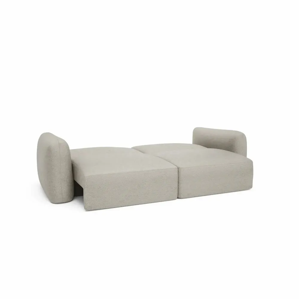 Sofas - 3-Seater Sofa Bed NORREBRO - Beige - CITY SOFA