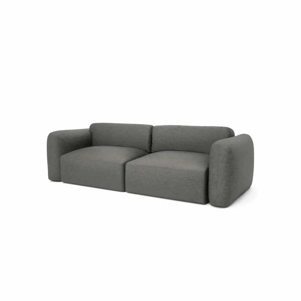 Sofas - 3-Seater Sofa Bed NORREBRO - Grey - CITY SOFA
