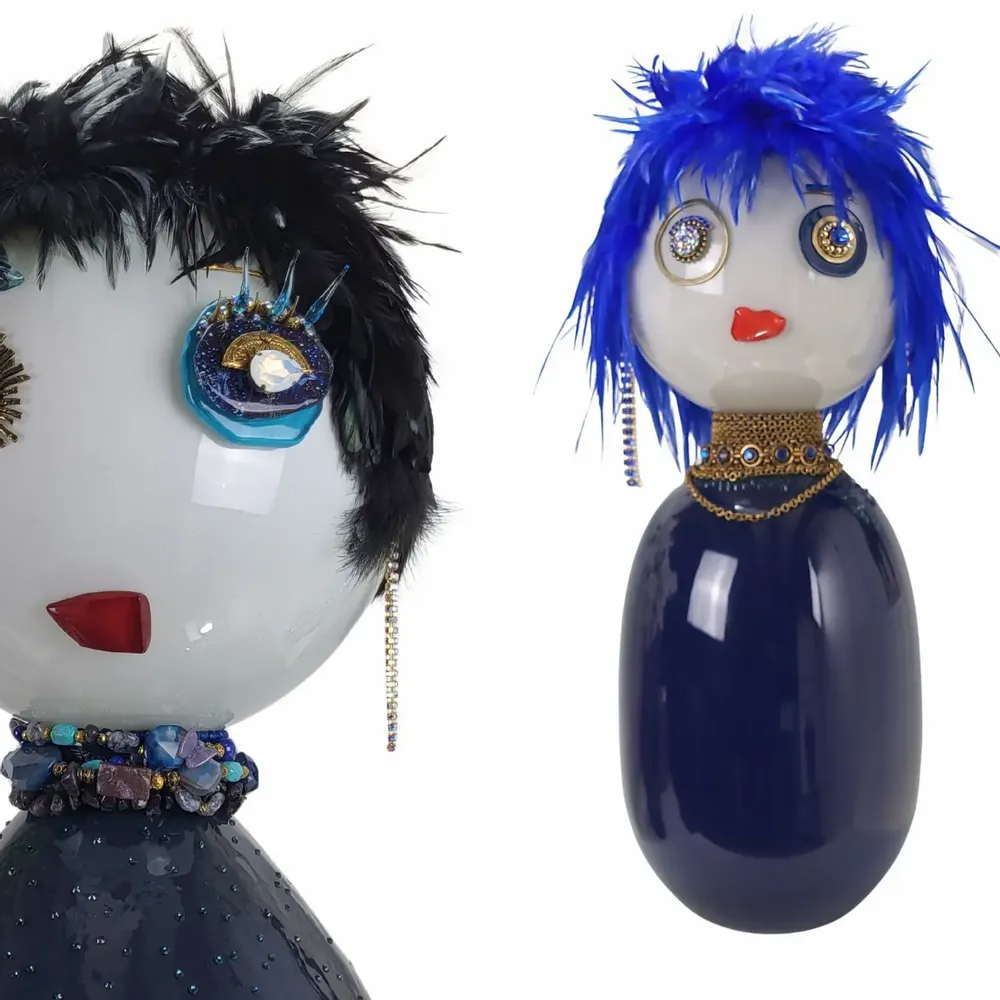 Verre d'art - LA TRIBU - NATHALIE BORDERIE
