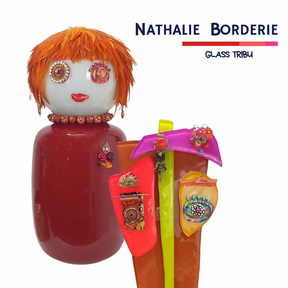 Verre d'art - LA TRIBU - NATHALIE BORDERIE