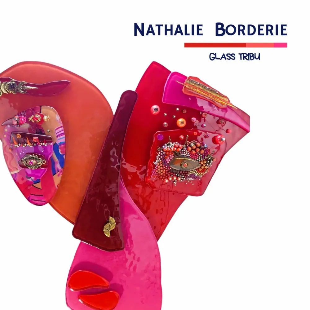 Verre d'art - LA TRIBU - NATHALIE BORDERIE