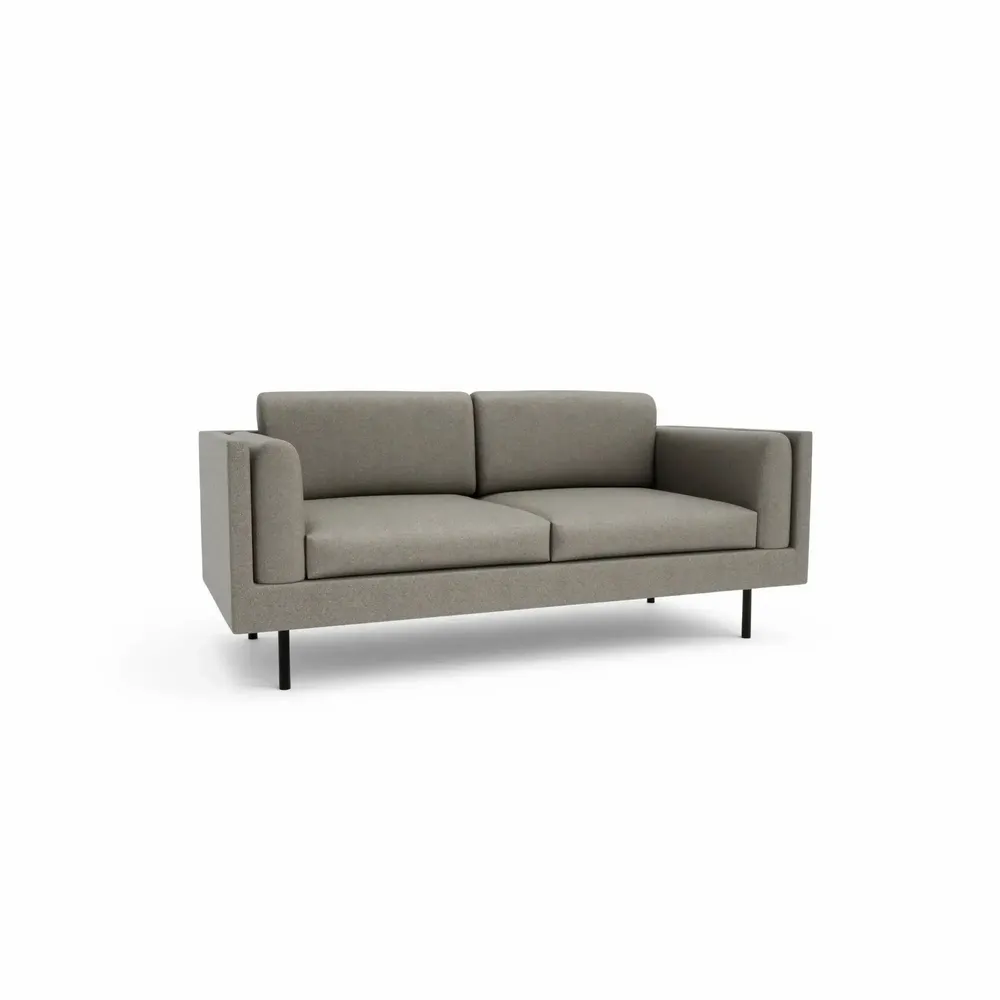 Sofas for hospitalities & contracts - 2-Seater Sofa CHELSEA - Taupe - CITY SOFA