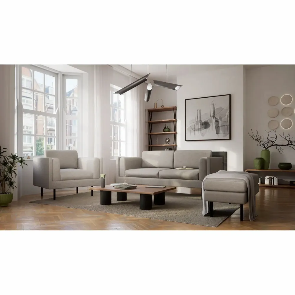 Fauteuils pour collectivités - Fauteuil CHELSEA - Taupe - CITY SOFA