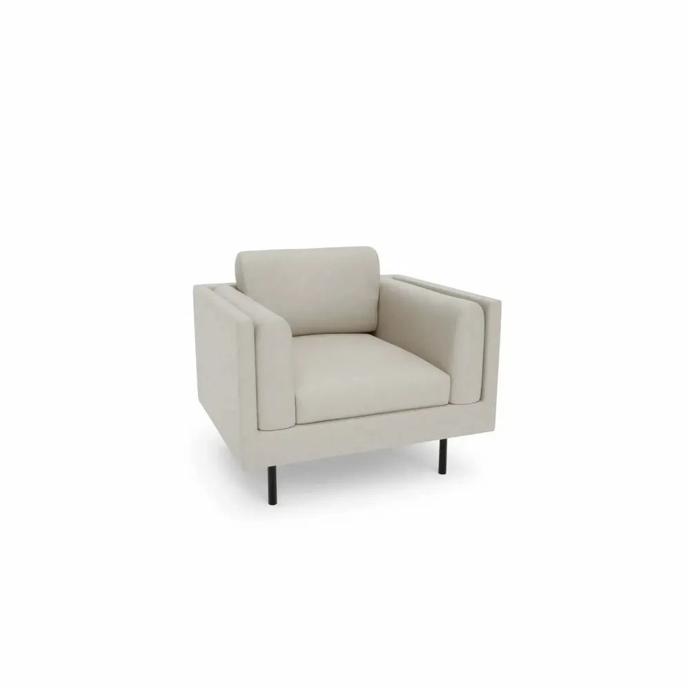 Fauteuils pour collectivités - Fauteuil CHELSEA - Crème - CITY SOFA