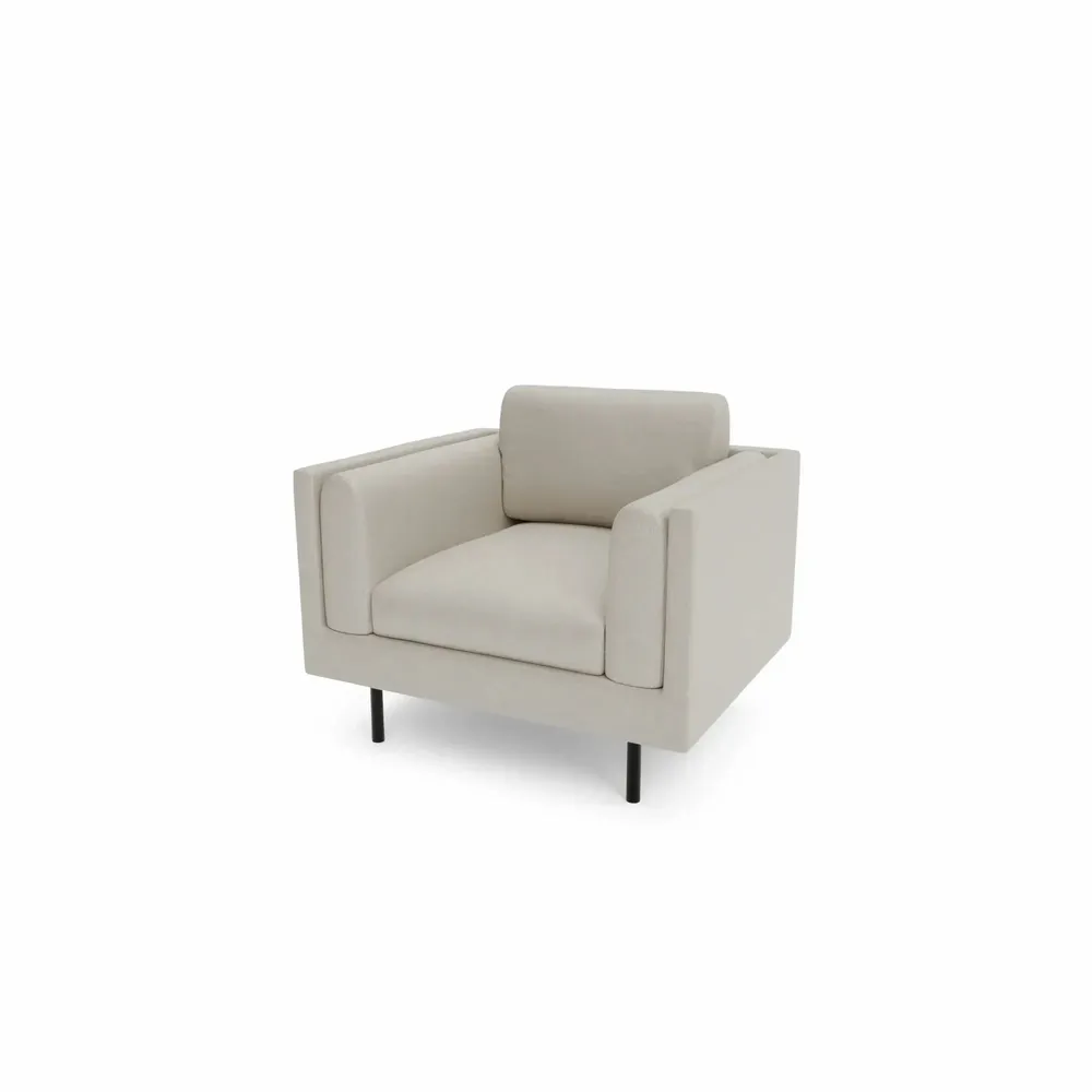 Fauteuils pour collectivités - Fauteuil CHELSEA - Crème - CITY SOFA