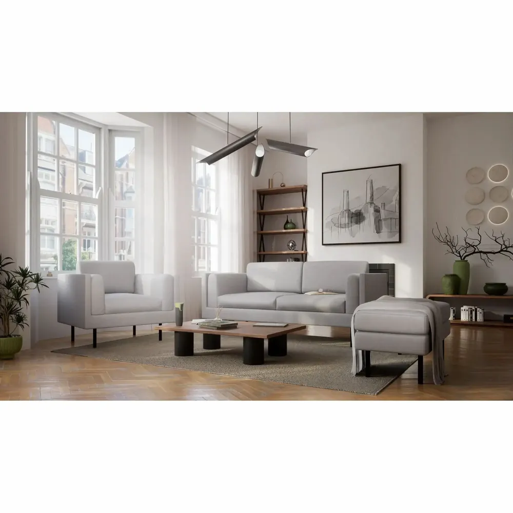 Lounge chairs for hospitalities & contracts - Armchair CHELSEA - Silver - CITY SOFA