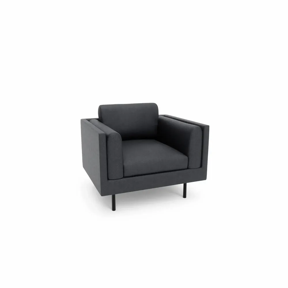 Fauteuils pour collectivités - Fauteuil CHELSEA - Gris - CITY SOFA