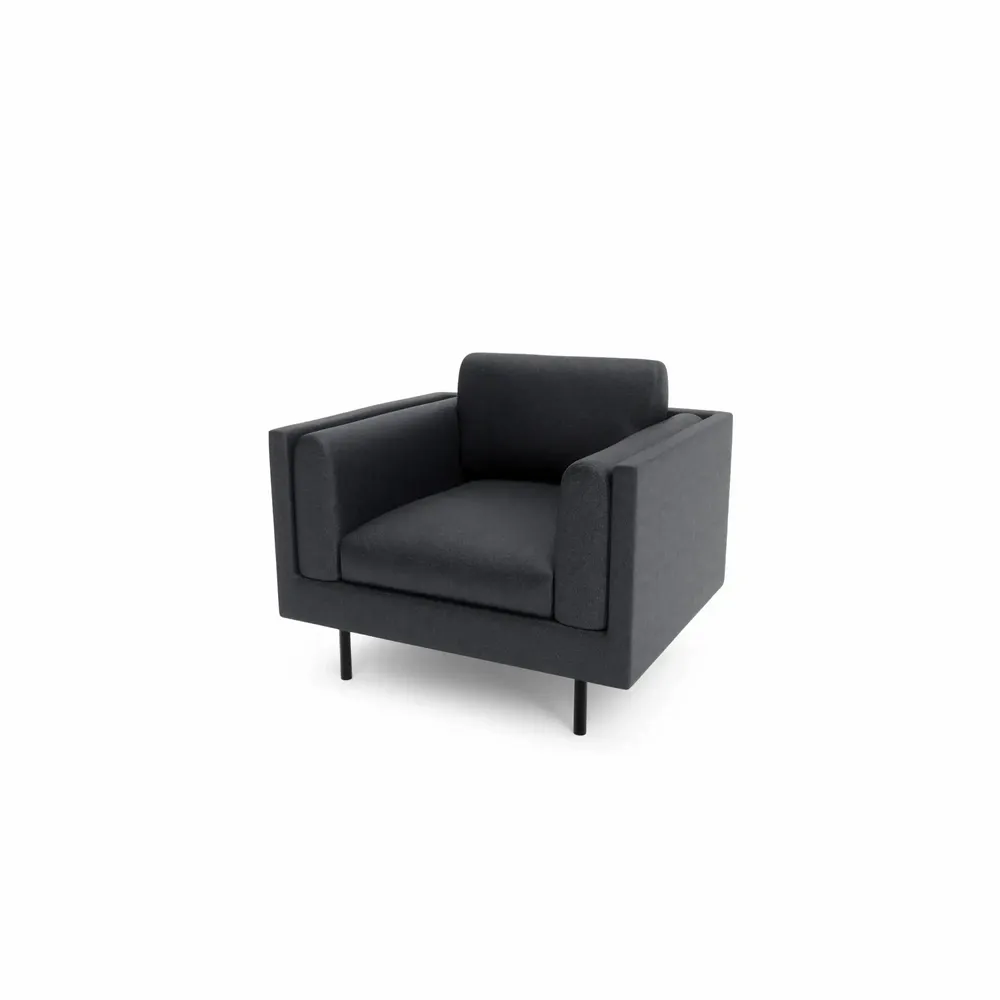 Fauteuils pour collectivités - Fauteuil CHELSEA - Gris - CITY SOFA