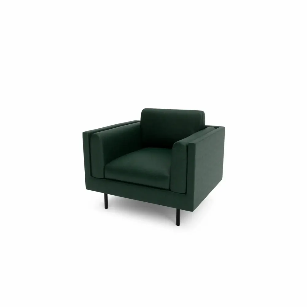 Lounge chairs for hospitalities & contracts - Armchair CHELSEA - Green - CITY SOFA