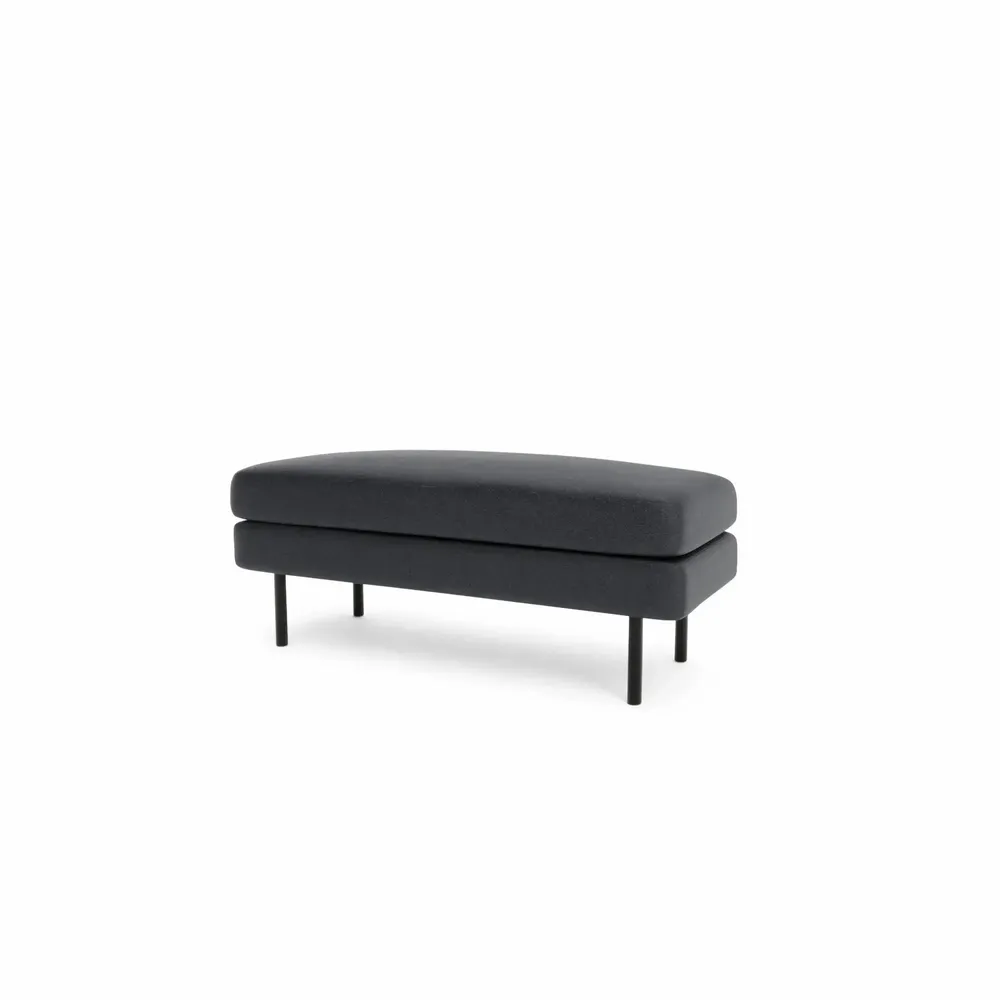 Banquettes pour collectivités - Banc CHELSEA - Gris - CITY SOFA