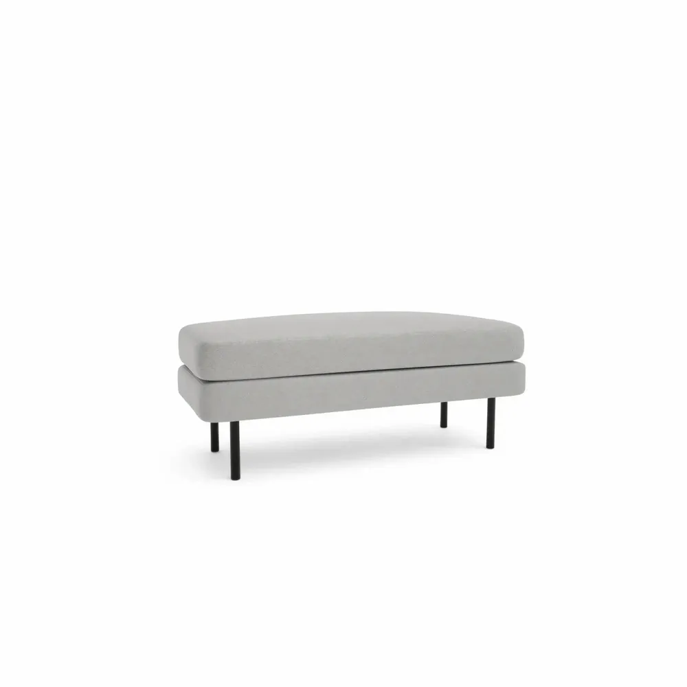 Benches for hospitalities & contracts - Bench CHELSEA - Silver - CITY SOFA