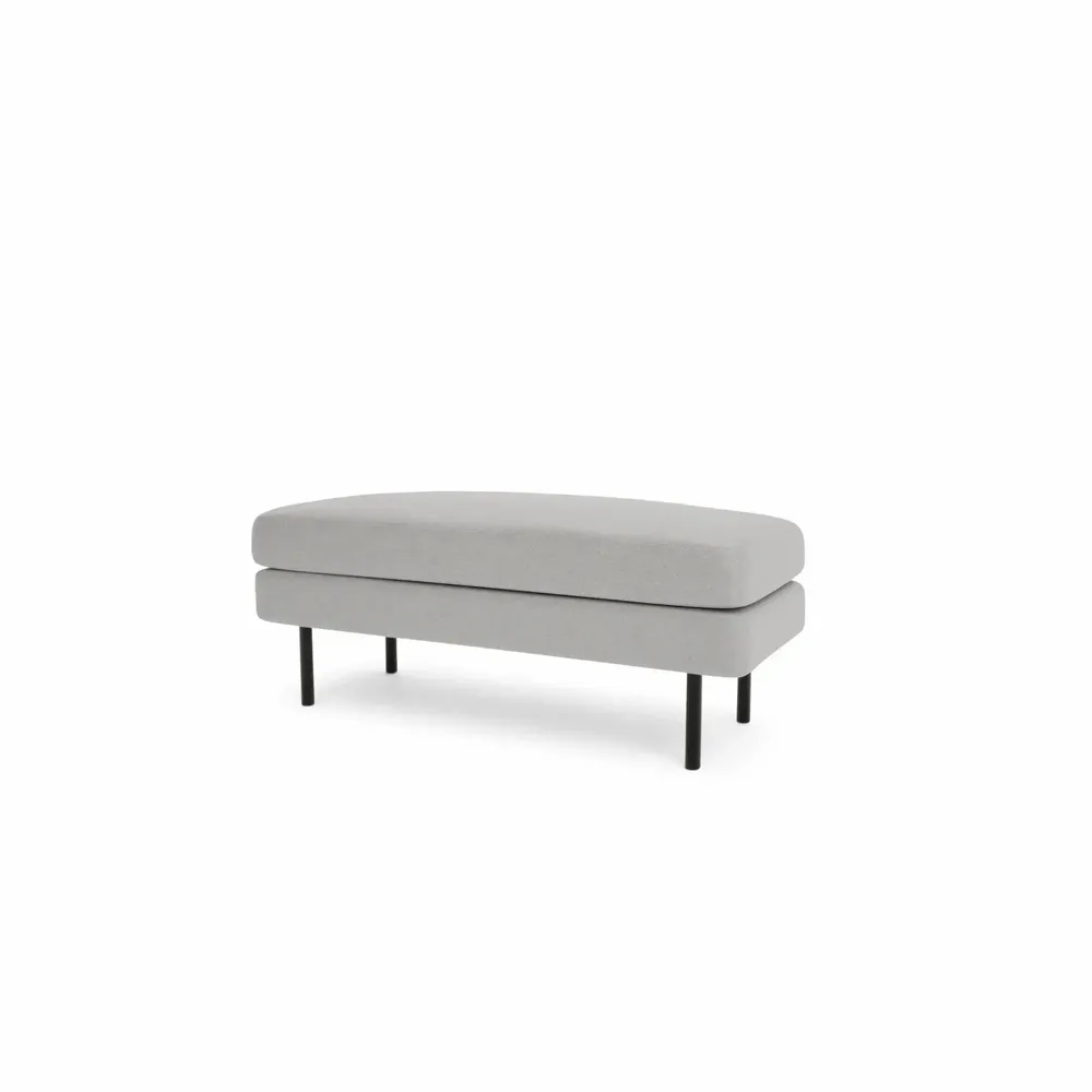 Benches for hospitalities & contracts - Bench CHELSEA - Silver - CITY SOFA