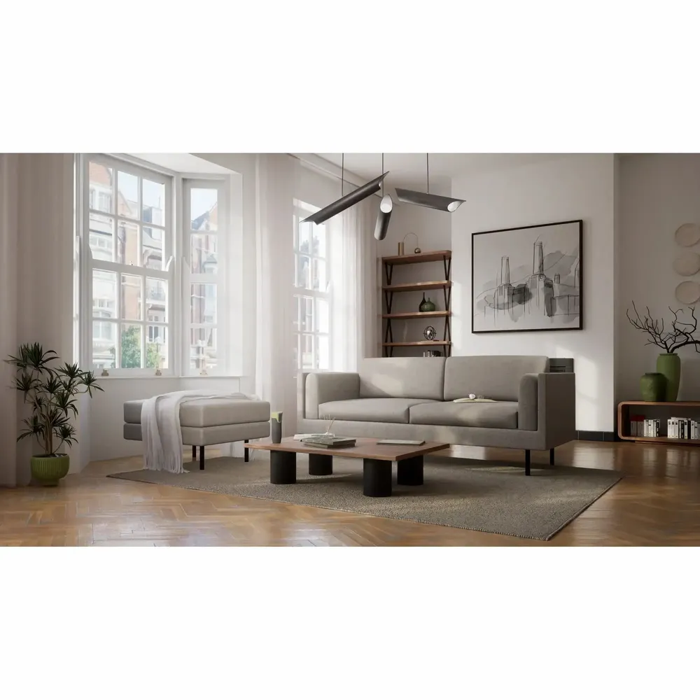 Sofas for hospitalities & contracts - Pouf CHELSEA - Taupe - CITY SOFA