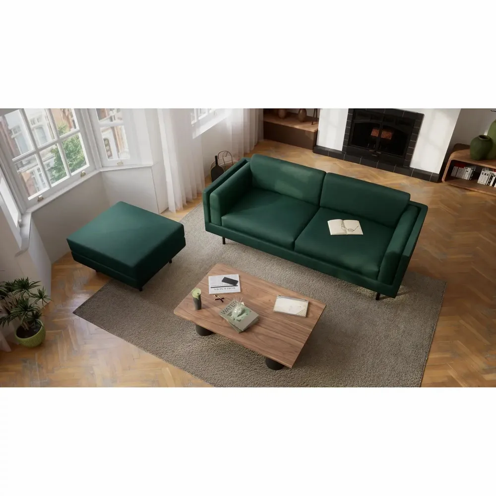 Sofas for hospitalities & contracts - Pouf CHELSEA - Green - CITY SOFA