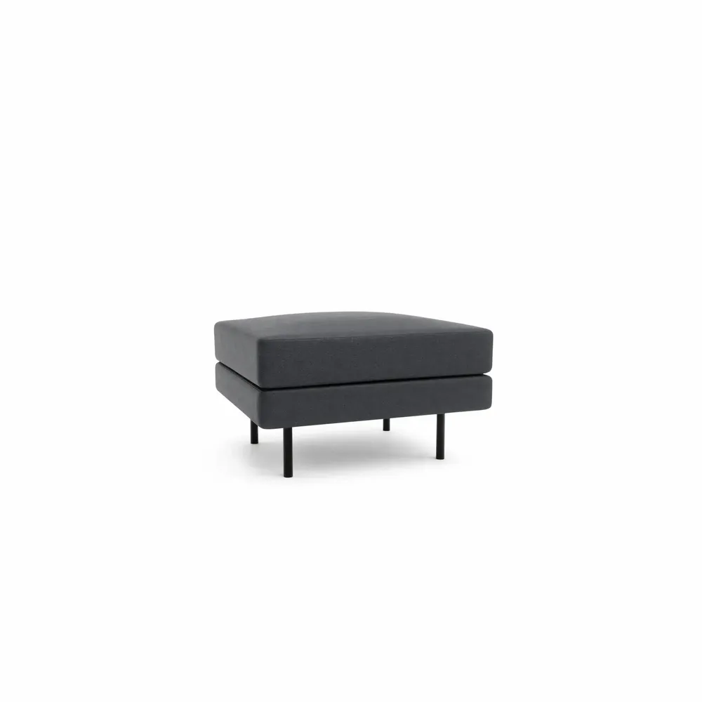 Sofas for hospitalities & contracts - Pouf CHELSEA - Grey - CITY SOFA